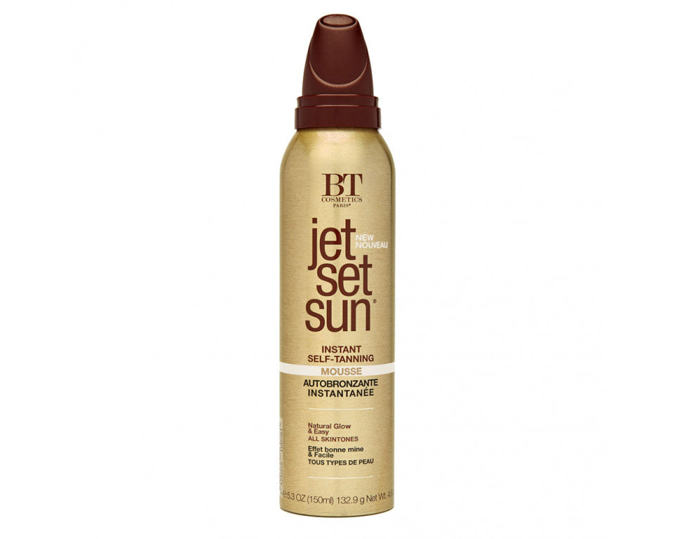 JET SET SUN INSTANT SELF TANNING MOUSSE 150ML BT COSMETICS