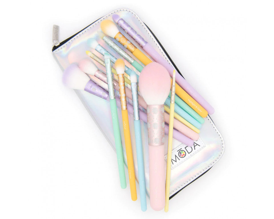 POSH PASTEL FULL FACE KIT 13PC MODA ROYAL BRUSH