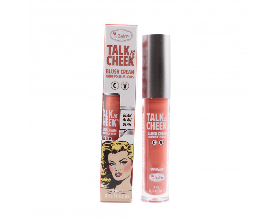 PROMICE 112 TALK IS CHEEK BLUSH CREAM 4ML THEBALM