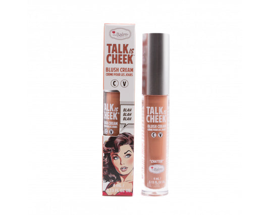 CHATTER 115 TALK IS CHEEK BLUSH CREAM 4ML THEBALM