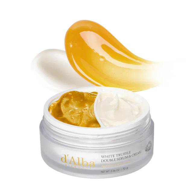 White Truffle Double Serum & Cream - Πολυτελής Φροντίδα Προσώπου με Λευκή Τρούφα & Βιταμίνη Ε
