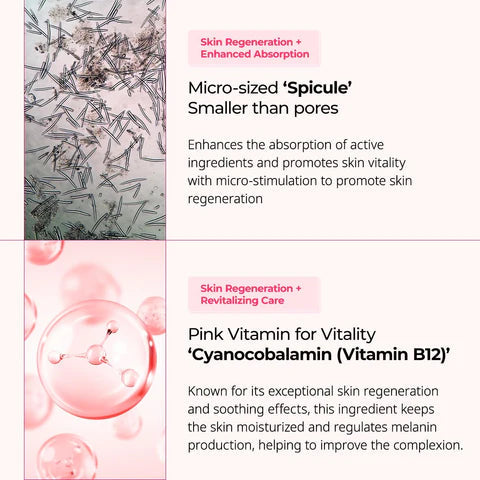 Cemenrete Cyano Pink Spicule Cream - Αντιγηραντική κρέμα με μικροβελόνες βιοσπικουλών