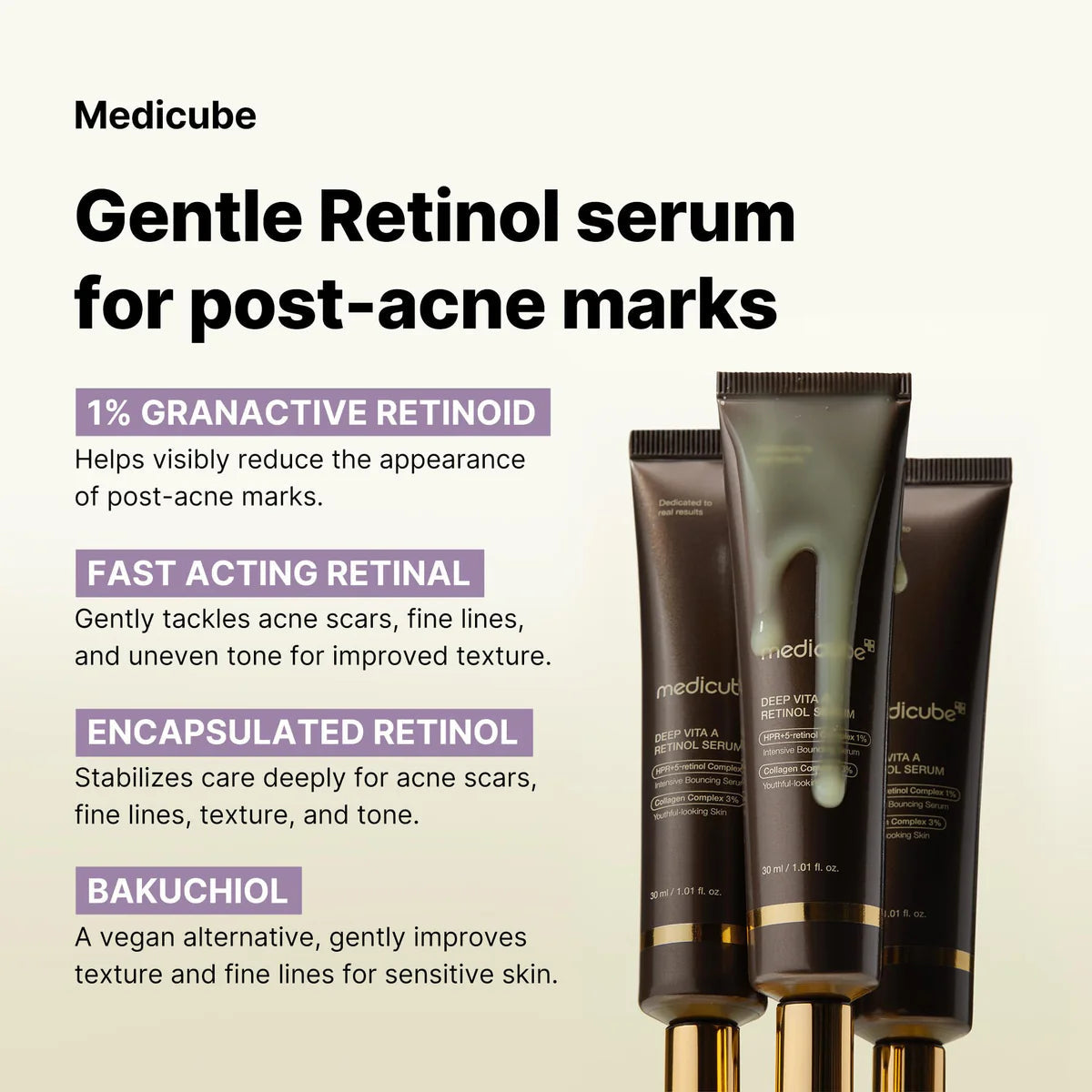 Deep Vita A Retinol Serum - Ρετινόλη 4ης Γενιάς για Λεία & Ομοιόμορφη Επιδερμίδα
