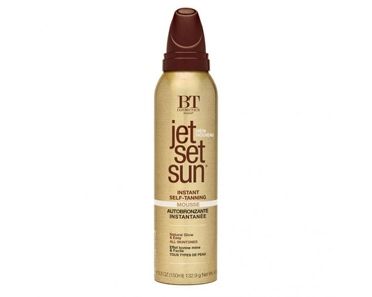 JET SET SUN INSTANT SELF TANNING MOUSSE 150ML BT COSMETICS