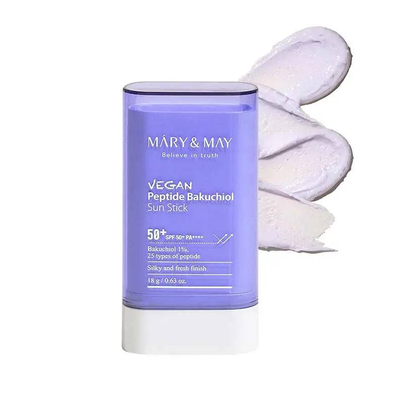 Vegan Peptide Bakuchiol Sun Stick SPF50+ PA++++ - Αντηλιακό στικ με μπακουχιόλη και πεπτίδια για αντιγηραντική δράση