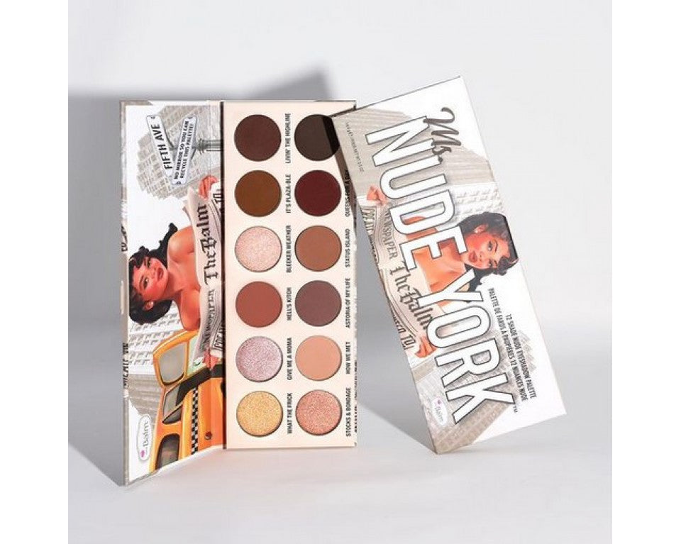 MISS NUDE YORK EYESHADOW PALETTE 14.4G - THEBALM