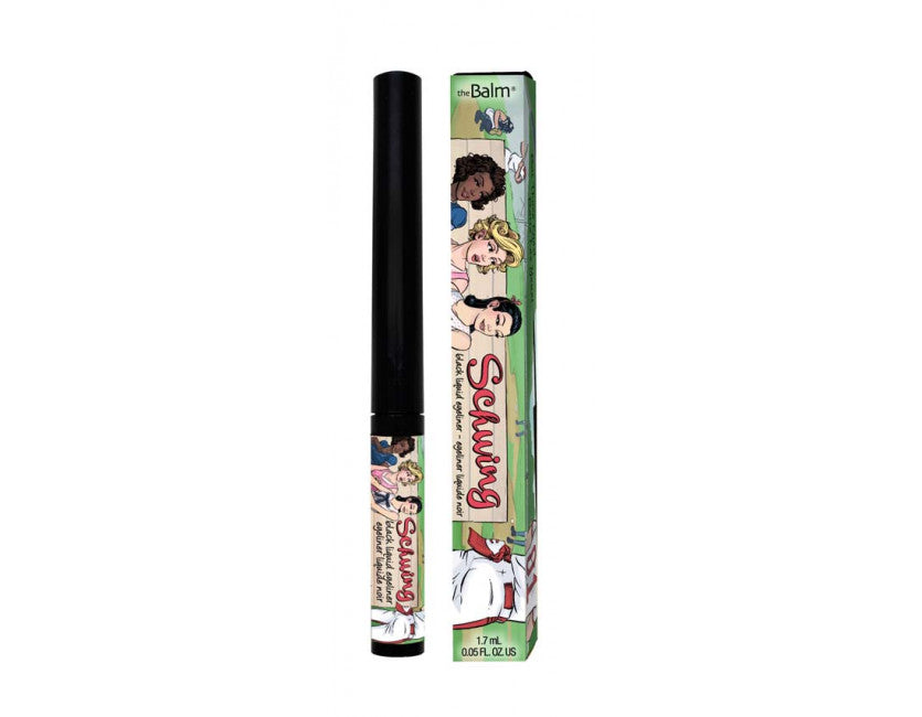 SCHWING - EYELINER LIQUID BLACK 1.7ML THEBALM