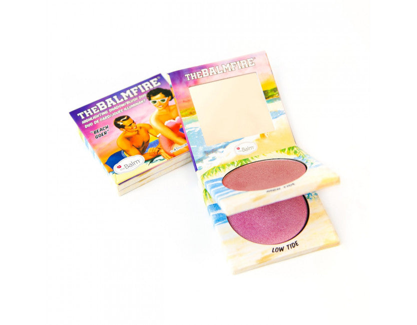 BEACH GOER BALMFIRE - HIGHLIGHTING SHADOW/BLUSH DUO 10GR THEBALM