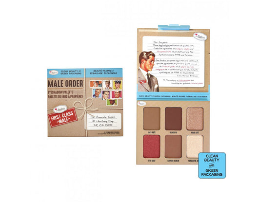 MALE ORDER FIRST CLASS - EYESHADOW PALETTE 10.5GR THEBALM