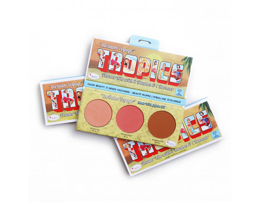 TROPICS THEBALM VOYAGE - CHEEK PALETTE 8.5GR THEBALM