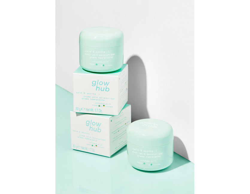 CALM & SOOTHE COOL WHIP MOISTURISER 50GR GLOW HUB