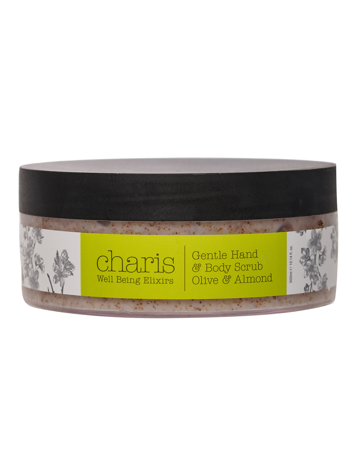 OLIVE & ALMOND GENTLE HAND & BODY SCRUB - ΑΠΑΛΟ ΑΠΟΛΕΠΙΣΤΙΚΟ ΣΩΜΑΤΟΣ ΜΕ ΚΟΚΚΟΥΣ ΕΛΙΑΣ & ΑΜΥΓΔΑΛΟΥ / 300ml